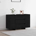 Bufet cu sertar Stejar negru 120 x 41 x 75 cm Lemn compozit - WALTI WALTI