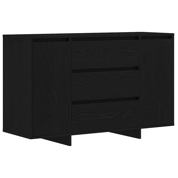 Bufet cu sertar Stejar negru 120 x 41 x 75 cm Lemn compozit - WALTI WALTI