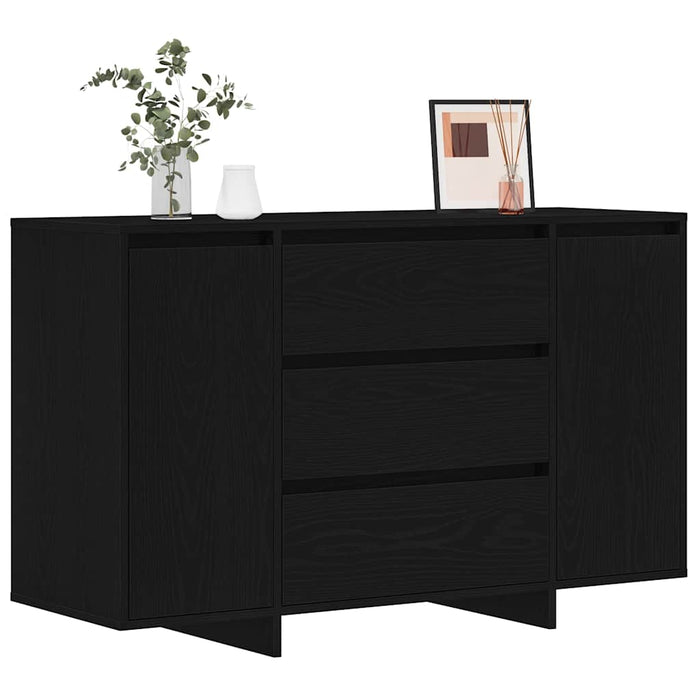 Bufet cu sertar Stejar negru 120 x 41 x 75 cm Lemn compozit - WALTI WALTI