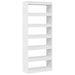 Bibliotecă cu raft Alb 80 x 30 x 198 cm Lemn compozit - WALTI WALTI