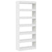 Bibliotecă cu raft Alb 80 x 30 x 198 cm Lemn compozit - WALTI WALTI