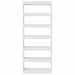 Bibliotecă cu raft Alb 80 x 30 x 198 cm Lemn compozit - WALTI WALTI