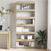 Bibliotecă cu raft Stejar sonoma 80 x 30 x 198 cm Lemn compozit - WALTI WALTI
