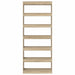 Bibliotecă cu raft Stejar sonoma 80 x 30 x 198 cm Lemn compozit - WALTI WALTI
