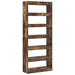 Dulap pentru cărți cu raft Stejar fumuriu 80 x 30 x 198 cm - WALTI WALTI