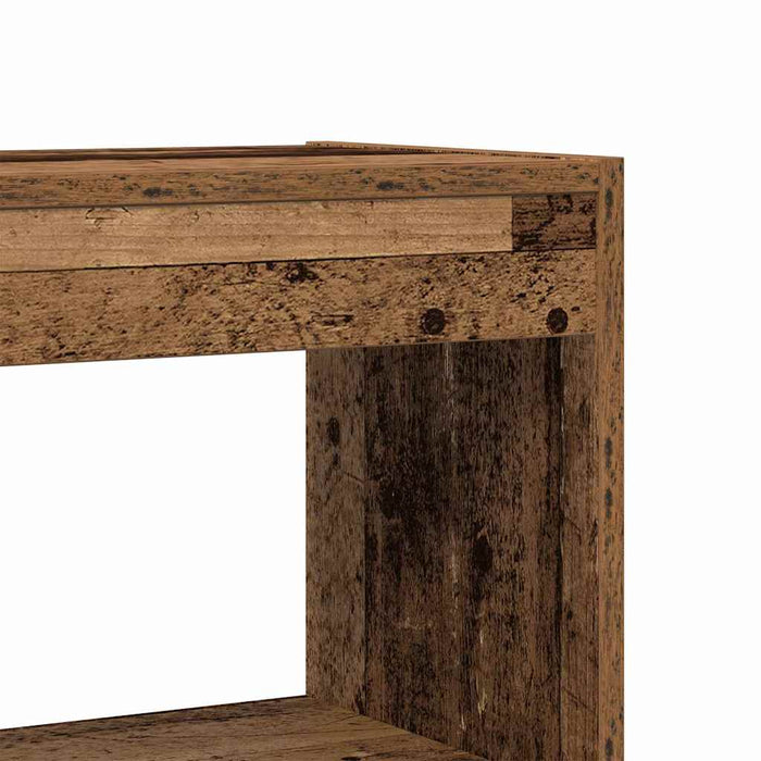 Dulap pentru cărți Lemn vechi 80 x 30 x 198 cm Lemn compozit - WALTI WALTI