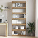 Bibliotecă stejar artizanal 80 x 30 x 198 cm Lemn compozit - WALTI WALTI