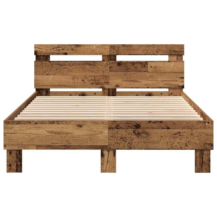 Cadru de pat Lemn vechi 120 x 200 cm Lemn prelucrat WALTI