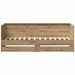Cadru de daybed cu sertare stejar artizanal 100 x 200 cm - WALTI WALTI