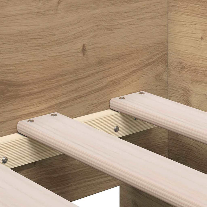 Cadru de daybed cu sertare stejar artizanal 90 x 200 cm - WALTI WALTI