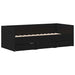 Cadru de daybed cu sertare cu sertar Stejar negru 90 x 200 cm - WALTI WALTI