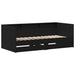 Cadru de daybed cu sertare Stejar negru 90 x 200 cm - WALTI WALTI