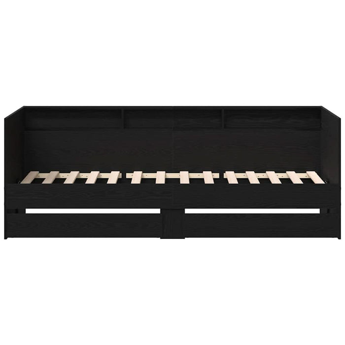 Cadru de daybed cu sertare Stejar negru 90 x 190 cm - WALTI WALTI