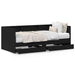 Cadru de daybed cu sertare Stejar negru 75 x 190 cm - WALTI WALTI