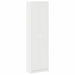 Dulap cu raft cu depozitare Alb 55 x 25 x 189 cm Lemn compozit - WALTI WALTI