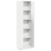 Dulap cu raft cu depozitare Alb 55 x 25 x 189 cm Lemn compozit - WALTI WALTI