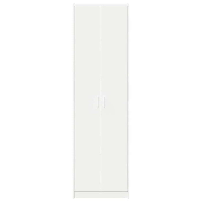 Dulap cu raft cu depozitare Alb 55 x 25 x 189 cm Lemn compozit - WALTI WALTI