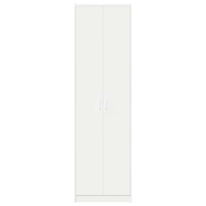 Dulap cu raft cu depozitare Alb 55 x 25 x 189 cm Lemn compozit - WALTI WALTI