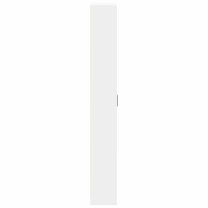 Dulap cu raft cu depozitare Alb 55 x 25 x 189 cm Lemn compozit - WALTI WALTI