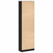 Dulap cu raft Stejar negru 55 x 25 x 189 cm Lemn compozit - WALTI WALTI