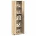 Dulap cu raft Stejar sonoma 55 x 25 x 189 cm Lemn compozit - WALTI WALTI