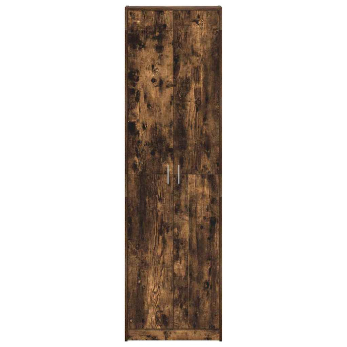 Dulap cu raft Stejar afumat 55 x 25 x 189 cm Lemn compozit - WALTI WALTI