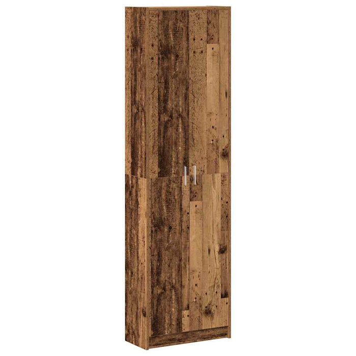 Dulap cu raft cu ușă Lemn vechi 55 x 25 x 189 cm Lemn compozit - WALTI WALTI