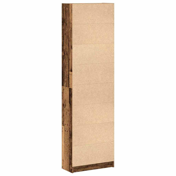Dulap cu raft cu ușă Lemn vechi 55 x 25 x 189 cm Lemn compozit - WALTI WALTI