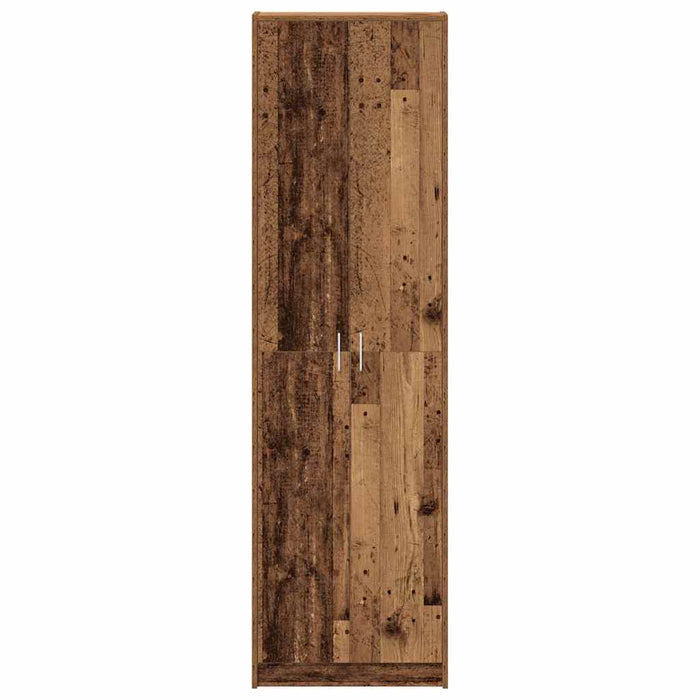 Dulap cu raft cu ușă Lemn vechi 55 x 25 x 189 cm Lemn compozit - WALTI WALTI