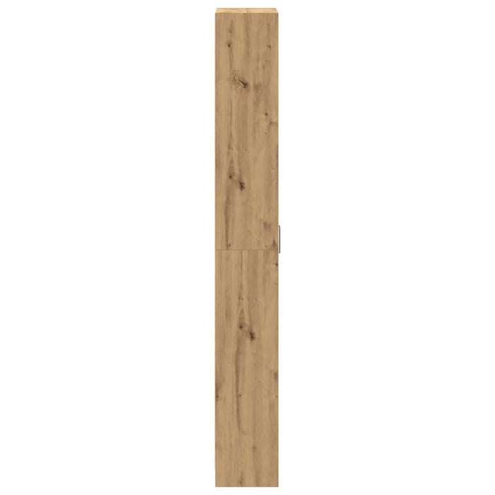 Dulap cu raft stejar artizanal 55 x 25 x 189 cm Lemn compozit - WALTI WALTI