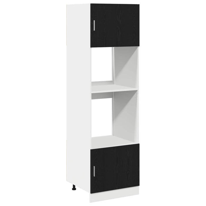 Dulap suspendat Stejar Negru 60 x 57 x 207 cm Lemn compozit WALTI