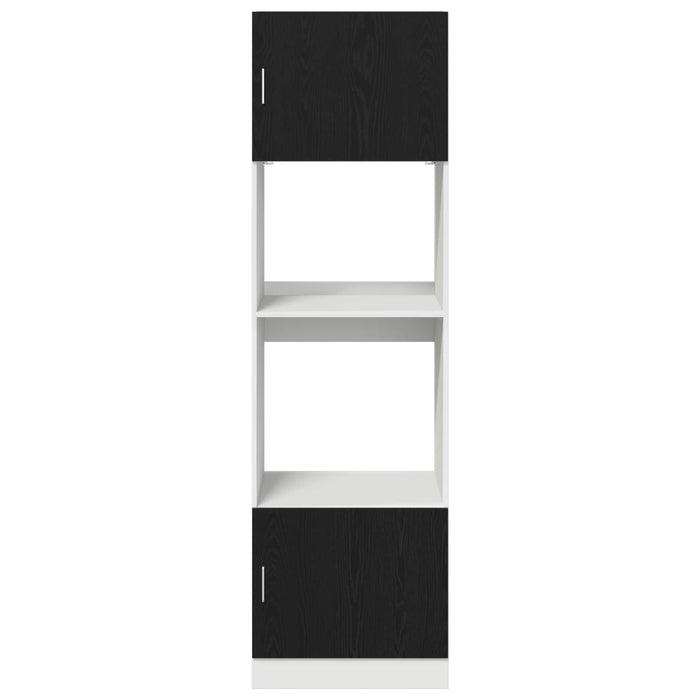 Dulap suspendat Stejar Negru 60 x 57 x 207 cm Lemn compozit WALTI