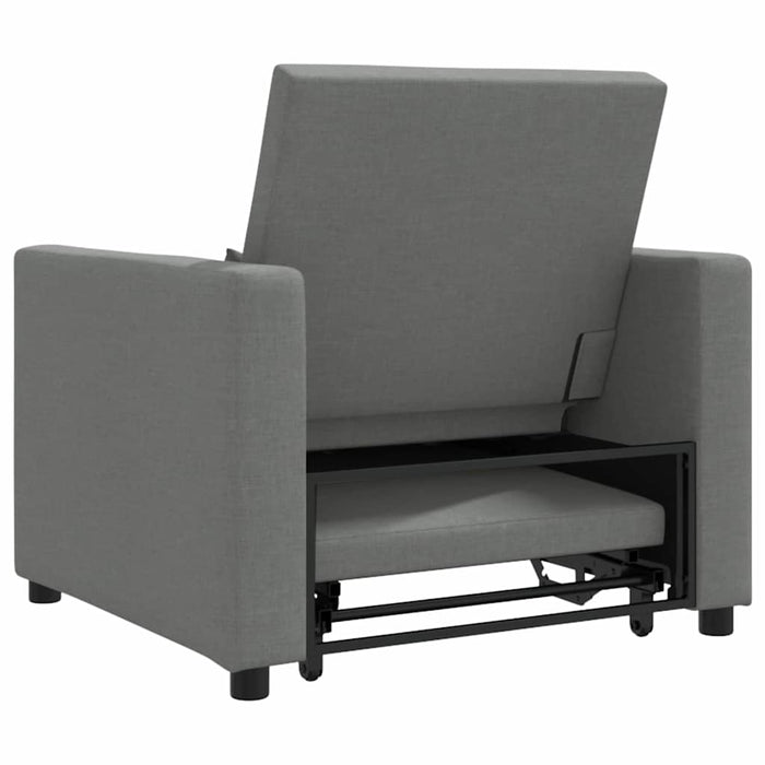 Sofa Pat Unilaterala Gri închis 90 x 165 x 87 cm țesătură - WALTI WALTI