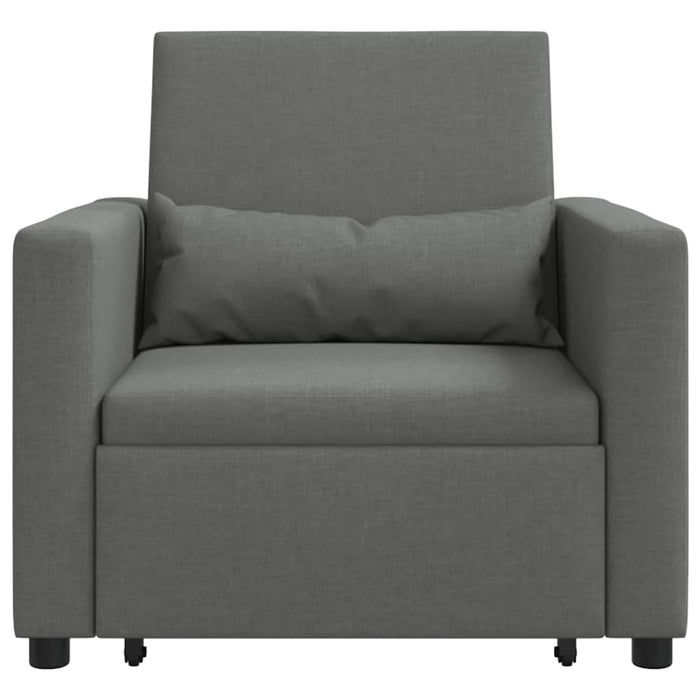 Sofa Pat Unilaterala Gri închis 90 x 165 x 87 cm țesătură - WALTI WALTI