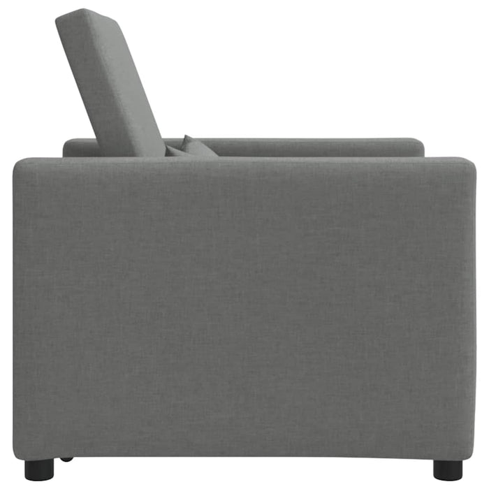 Sofa Pat Unilaterala Gri închis 90 x 165 x 87 cm țesătură - WALTI WALTI