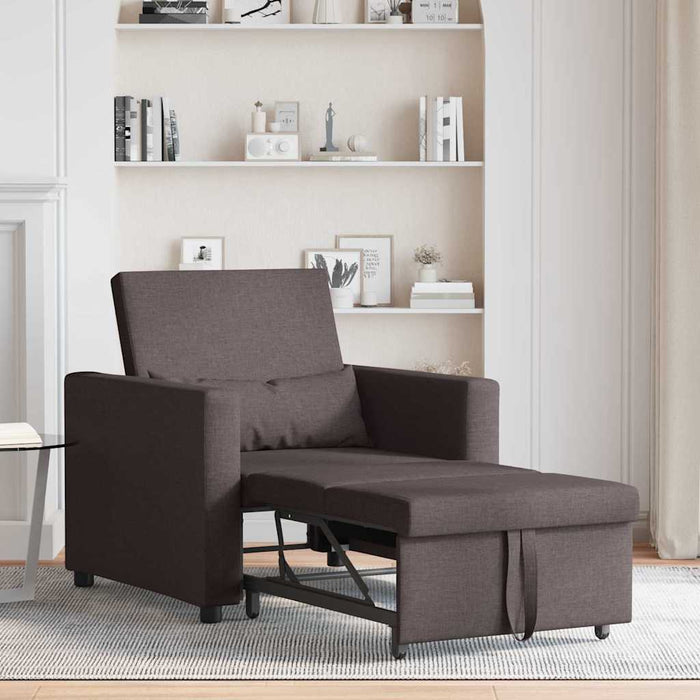 Sofa Pat Unilaterala Maro închis 90 x 165 x 87 cm țesătură - WALTI WALTI