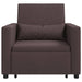 Sofa Pat Unilaterala Maro închis 90 x 165 x 87 cm țesătură - WALTI WALTI