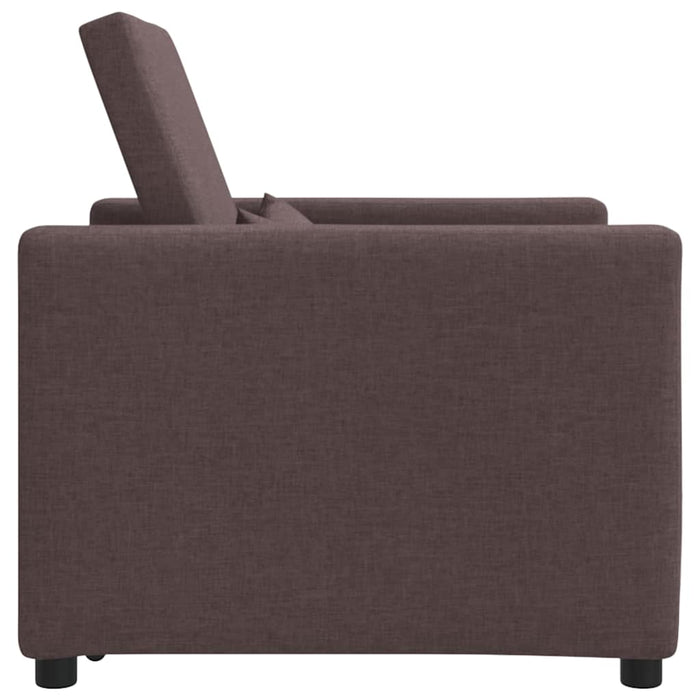 Sofa Pat Unilaterala Maro închis 90 x 165 x 87 cm țesătură - WALTI WALTI