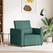 Sofa Pat Unilaterala Verde închis 90 x 165 x 87 cm țesătură - WALTI WALTI