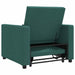 Sofa Pat Unilaterala Verde închis 90 x 165 x 87 cm țesătură - WALTI WALTI