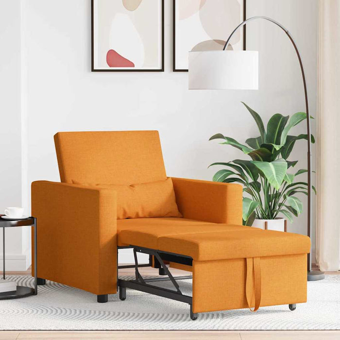 Sofa Pat Unilaterala Galben închis 90 x 165 x 87 cm țesătură - WALTI WALTI