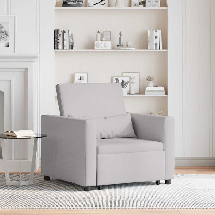 Sofa Pat Unilaterala Gri de nor 90 x 165 x 87 cm țesătură - WALTI WALTI