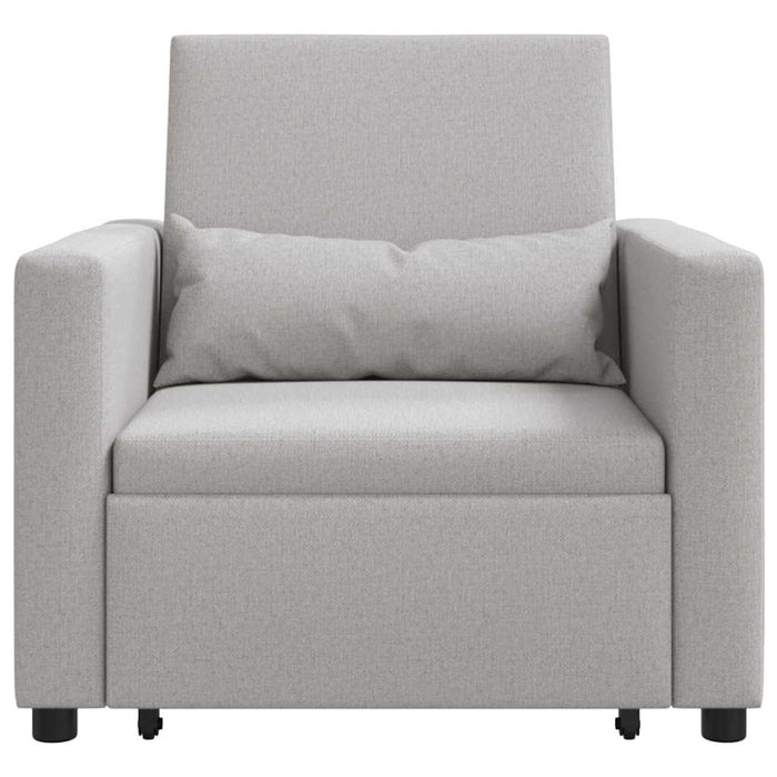 Sofa Pat Unilaterala Gri de nor 90 x 165 x 87 cm țesătură - WALTI WALTI