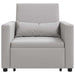 Sofa Pat Unilaterala Gri de nor 90 x 165 x 87 cm țesătură - WALTI WALTI