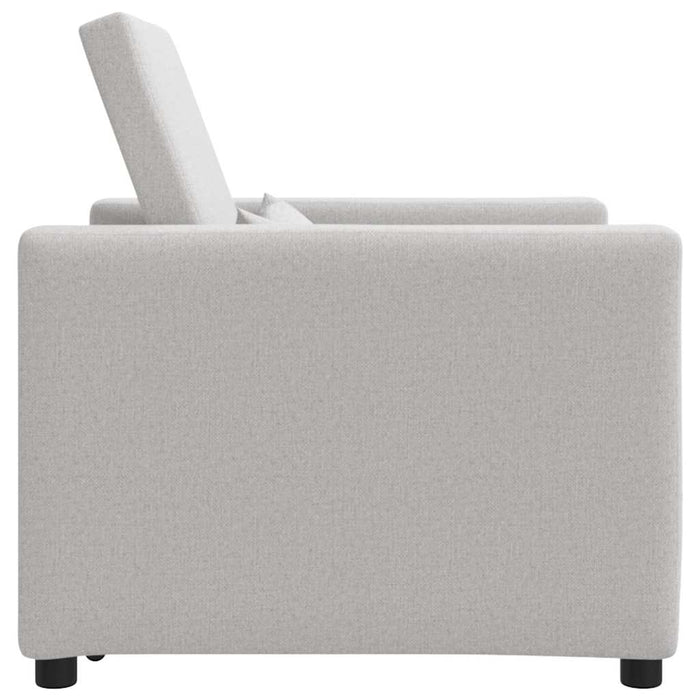 Sofa Pat Unilaterala Gri de nor 90 x 165 x 87 cm țesătură - WALTI WALTI