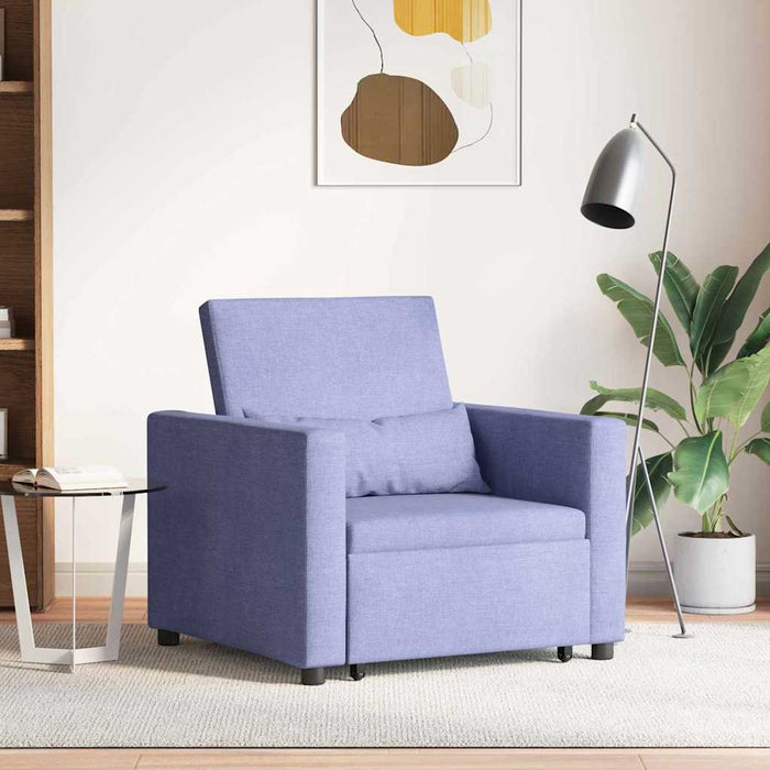 Sofa Pat Unilaterala Denim Albastru 90 x 165 x 87 cm țesătură - WALTI WALTI