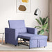 Sofa Pat Unilaterala Denim Albastru 90 x 165 x 87 cm țesătură - WALTI WALTI