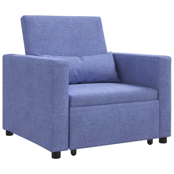 Sofa Pat Unilaterala Denim Albastru 90 x 165 x 87 cm țesătură - WALTI WALTI