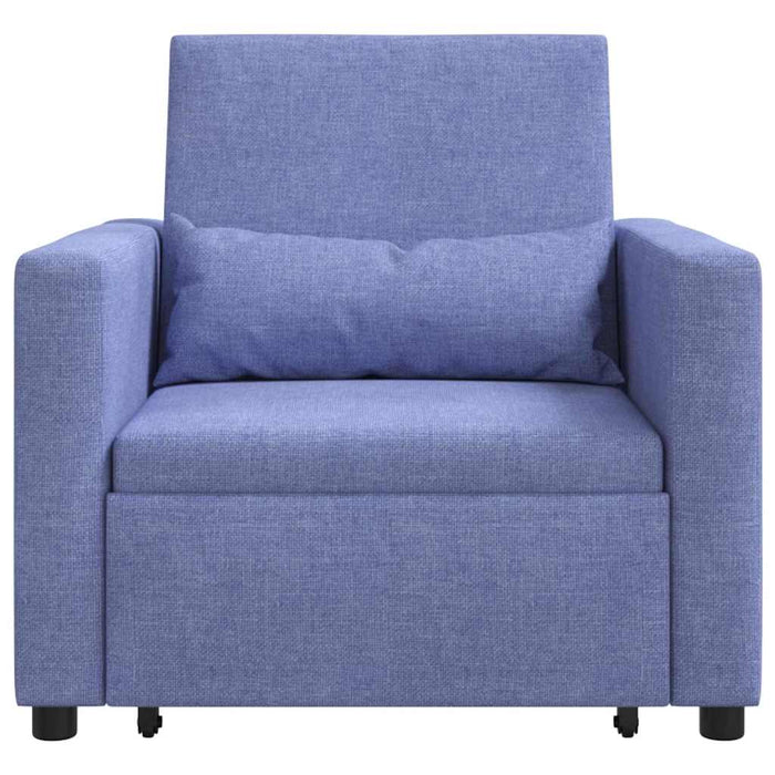 Sofa Pat Unilaterala Denim Albastru 90 x 165 x 87 cm țesătură - WALTI WALTI