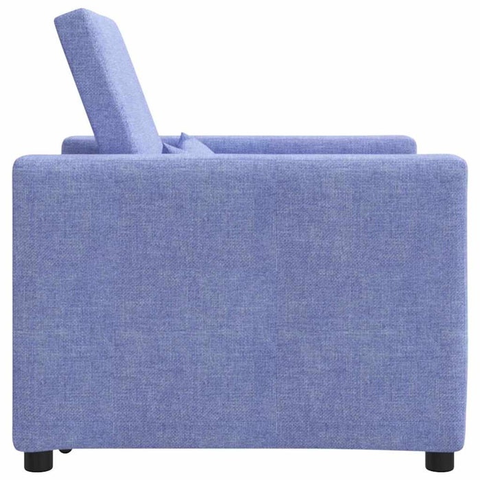 Sofa Pat Unilaterala Denim Albastru 90 x 165 x 87 cm țesătură - WALTI WALTI